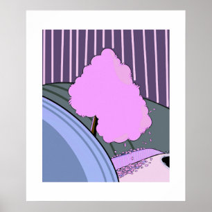 Frühjahrsblüte – Minimaler saisonaler Poster von S