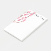 Frühjahrsblüte nach der Notiz (angewinkelt)