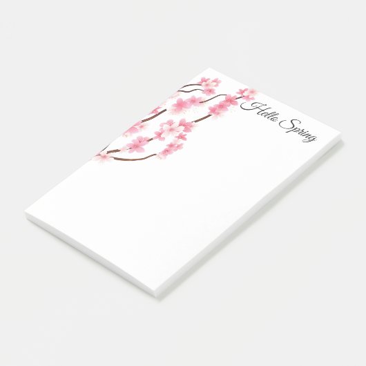 Frühjahrsblüte nach der Notiz (angewinkelt)