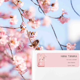Frühjahrsblüte - Sakura - mit Monogramm