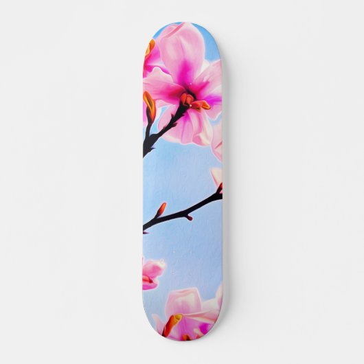 Frühjahrsblüte Skateboard (Vorne)