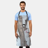 Frühjahrsblüten Bereits jetzt druckend Schürze (Getragen)