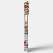 Frühjahrsblüten Dekoupage Vögel Gold Rosa Aqua Case-Mate iPhone Hülle (Rückseite / Rechts)