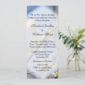 Frühjahrsblüten - Einladung zur Hochzeit (Stehend Vorderseite)