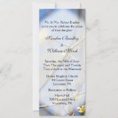 Frühjahrsblüten - Einladung zur Hochzeit (Vorderseite)