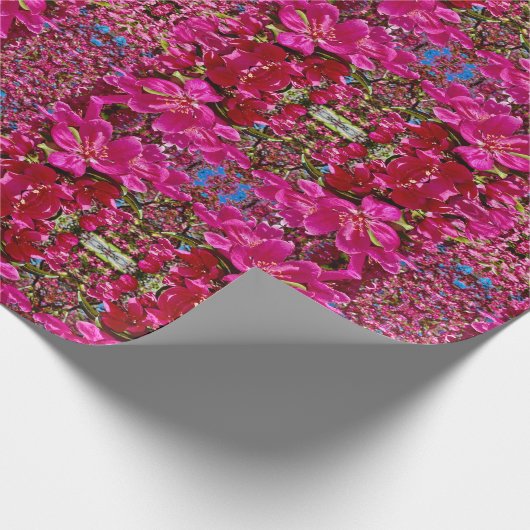 Frühjahrsblüten Geschenkpapier (Ecke)