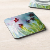 Frühjahrsblüten Getränkeuntersetzer (Linke Seite)