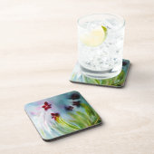 Frühjahrsblüten Getränkeuntersetzer (Rechte Seite)