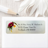 Frühjahrsblüten Hochzeiten Rücksendeadressen-Aufkl (Insitu)