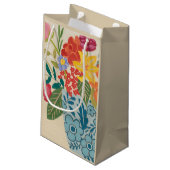 Frühjahrsblüten I Kleine Geschenktüte (Rückseite Schrägansicht)