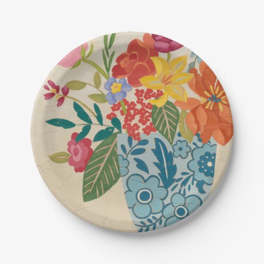 Frühjahrsblüten I Pappteller (Vorderseite)