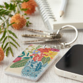 Frühjahrsblüten I Schlüsselanhänger (Vorderseite rechts)