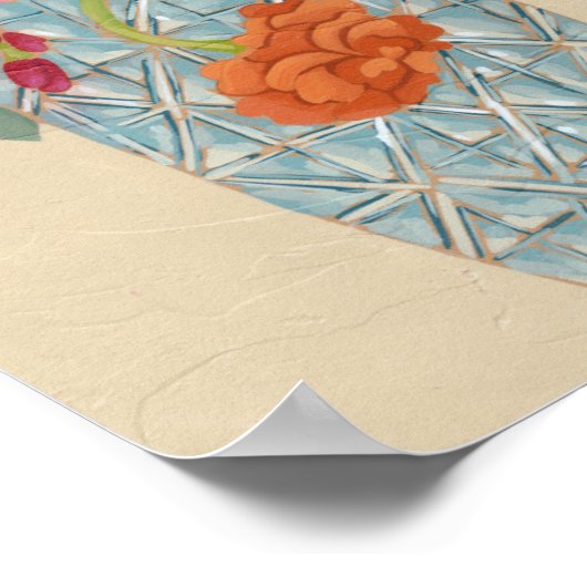 Frühjahrsblüten II Poster (Ecke)