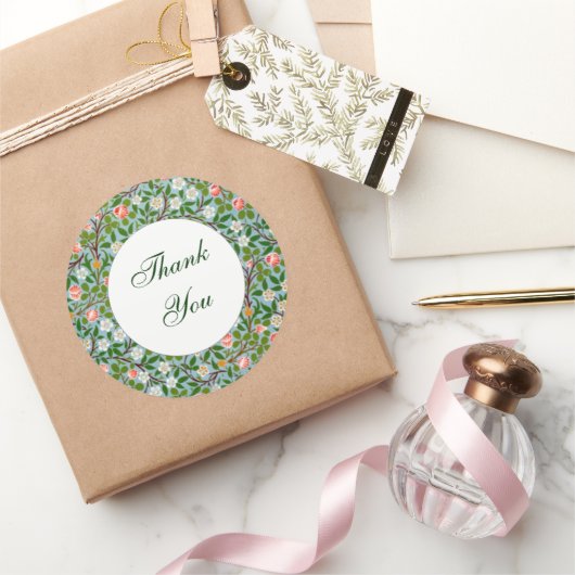 Frühjahrsblüten Runder Aufkleber (Schenken)