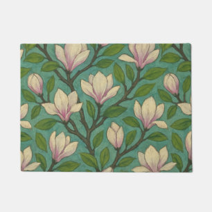 Frühjahrsblüten von Magnolia Tree Fußmatte