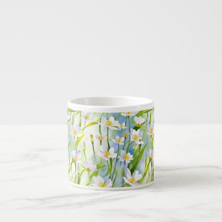 Frühjahrsblüten-Weiche Floral Espressotasse