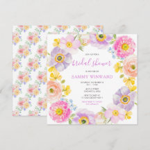 Frühjahrsblüten Wildblumen Brautparty