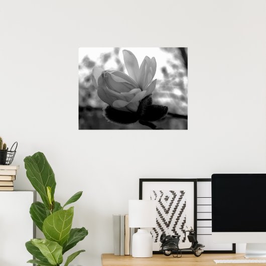 Frühjahrsblütendruck Poster (Heimbüro)