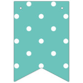 Frühjahrsbotschaft Pastel Rainbow Happy Oaster Wimpelkette (Erste Fahne)