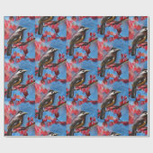 Frühjahrsbrauenmalerei Geschenkpapier (Flach)