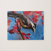 Frühjahrsbrauenmalerei Puzzle (Horizontal)