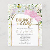 Frühjahrsbrunch und Brautdusche (Vorderseite)