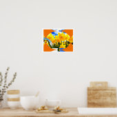 Frühjahrsbrust Poster (Küche)