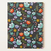 Frühjahrsbunte Blumen 20XX Planer (Rückseite)