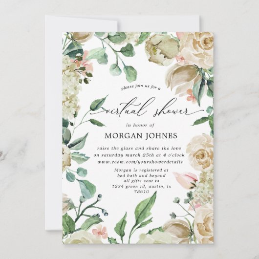 Frühjahrscreme mit virtueller Dusche (Vorderseite)