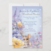 Frühjahrsdusche Einladung (Rückseite)