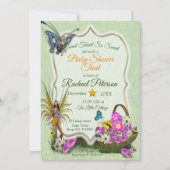 Frühjahrsdusche Einladung (Vorderseite)