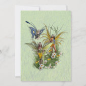 Frühjahrsdusche Einladung (Rückseite)