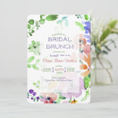 Frühjahrseinladung Einladung (Stehend Vorderseite)