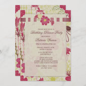 Frühjahrseinladung Einladung (Vorne/Hinten)