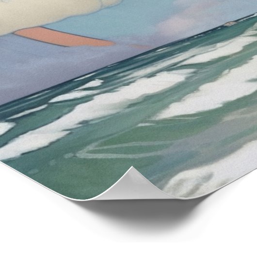 Frühjahrserhöhung Poster (Ecke)