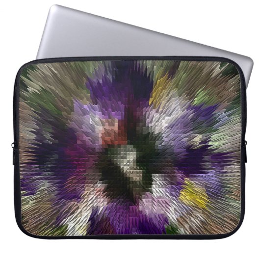 Frühjahrsexplosion..... Laptopschutzhülle (Vorderseite)