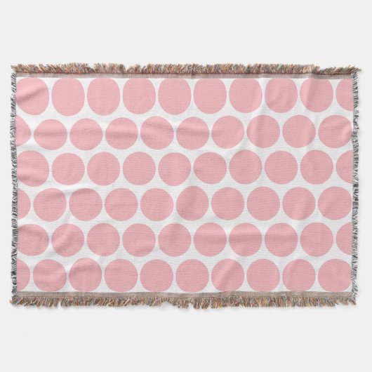 Frühjahrsfarbe Kristallfarbe Rose Decke (Vorderseite)