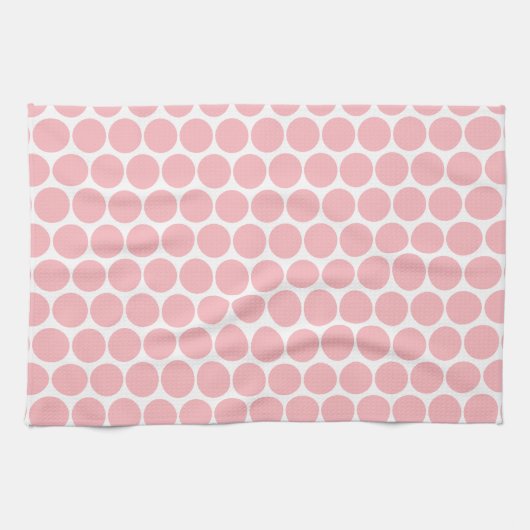Frühjahrsfarbe Kristallfarbe Rose Geschirrtuch (Horizontal)