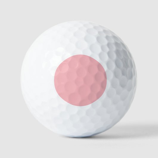 Frühjahrsfarbe Kristallfarbe Rose Golfball (Vorderseite)