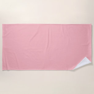Frühjahrsfarbe Kristallfarbe Rose Strandtuch