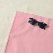 Frühjahrsfarbe Kristallfarbe Rose Strandtuch (Beispiel)