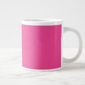 Frühjahrsfarbe Lila Jumbo-Tasse (Rechts)