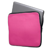 Frühjahrsfarbe Lila Laptopschutzhülle (Vorderseite Links)