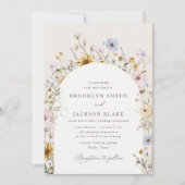 Frühjahrsfeier der Wildblume Einladung (Vorderseite)