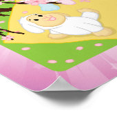 Frühjahrsfeier Picnic Poster (Ecke)