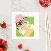 Frühjahrsfeier Picnic Serviette (Beispiel)