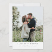 Frühjahrsfeier Wildblume Blumenzwiebeleinladung Einladung (Rückseite)