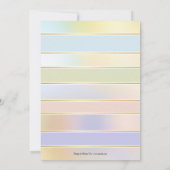 Frühjahrsfeiern und Einladung zum Brunch (Rückseite)