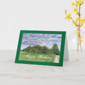 Frühjahrsfeld Karte (Gelbe Blume)