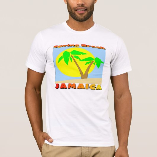 Frühjahrsferien Jamaika T-Shirt (Vorderseite)